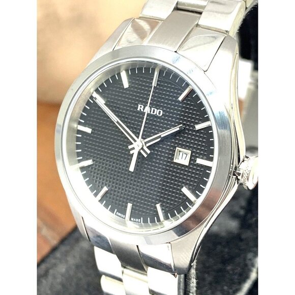 Rado Women's Watch R32110163 Hyperchrome Swiss Quartz Black Dial Silver … - Picture 13 of 14